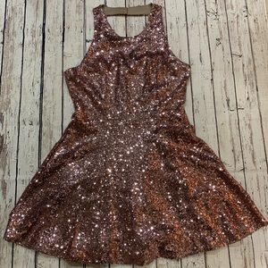 The perfect Spring Break sequined party dress!